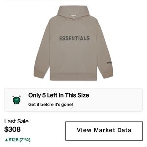 Fear Of God Essentials Hoodie